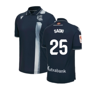 2023-2024 Real Sociedad Authentic Away Shirt (Sadiq 25)