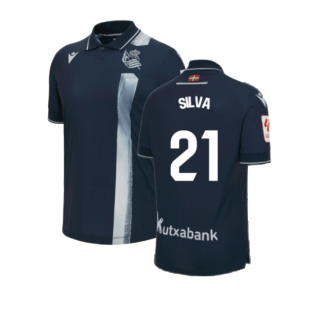 2023-2024 Real Sociedad Authentic Away Shirt (Silva 21)