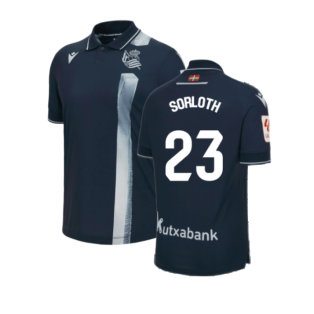 2023-2024 Real Sociedad Authentic Away Shirt (Sorloth 23)