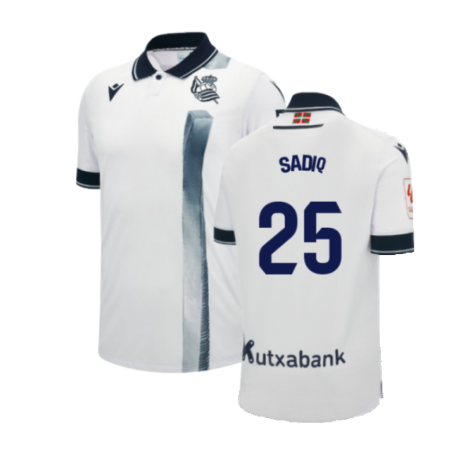2023-2024 Real Sociedad Authentic Third Shirt (Sadiq 25)