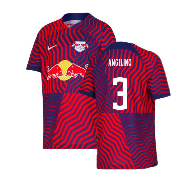 2023-2024 Red Bull Leipzig Away Shirt (Kids) (Angelino 3)