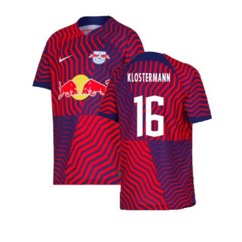 2023-2024 Red Bull Leipzig Away Shirt (Kids) (Klostermann 16)