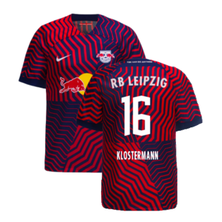 2023-2024 Red Bull Leipzig Away Shirt (Klostermann 16)