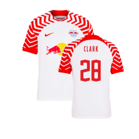 2023-2024 Red Bull Leipzig Home Shirt (Clark 28)