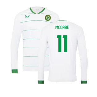 2023-2024 Republic of Ireland Away Long Sleeve Shirt (McCabe 11)