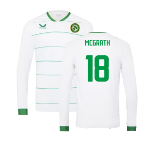 2023-2024 Republic of Ireland Away Long Sleeve Shirt (McGrath 18)