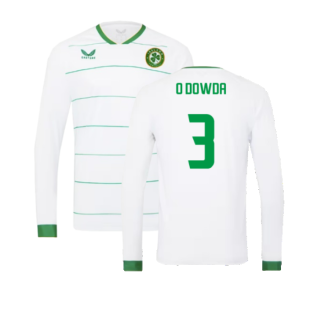 2023-2024 Republic of Ireland Away Long Sleeve Shirt (O Dowda 3)