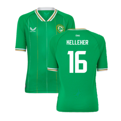 2023-2024 Republic of Ireland Home Shirt (Kids) (Kelleher 16)