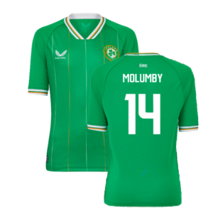 2023-2024 Republic of Ireland Home Shirt (Kids) (Molumby 14)