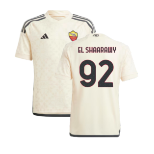 2023-2024 Roma Away Shirt (Kids) (EL SHAARAWY 92)