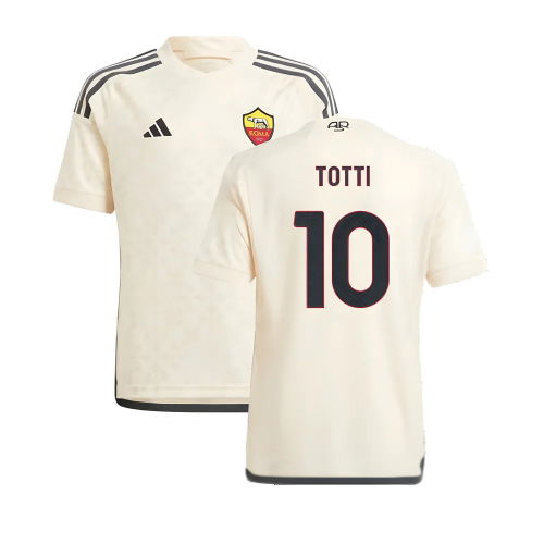 2023-2024 Roma Away Shirt (Kids) (TOTTI 10)