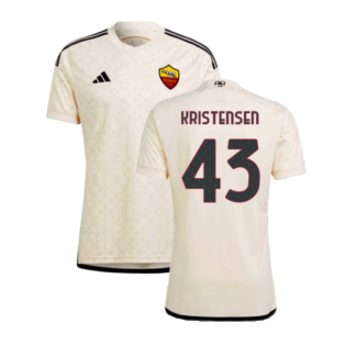 2023-2024 Roma Away Shirt (KRISTENSEN 43)