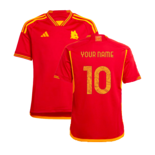 2023-2024 Roma Home Shirt (Kids) (Your Name)