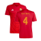 2023-2024 Roma Icon Pre-Match Shirt (Red) (CRISTANTE 4)
