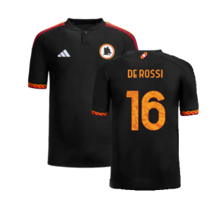 2023-2024 Roma Third Shirt (Kids) (DE ROSSI 16)