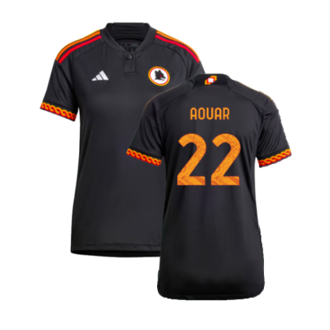 2023-2024 Roma Third Shirt (Womens) (AOUAR 22)