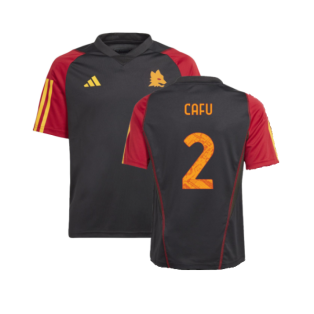 2023-2024 Roma Training Jersey (Black) - Kids (CAFU 2)