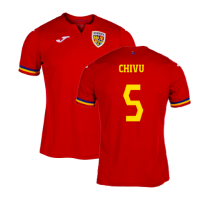 2023-2024 Romania Away Shirt (CHIVU 5)