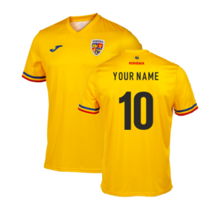 2023-2024 Romania Supporters Official T-Shirt (Yellow)