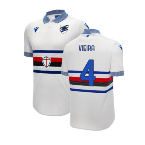 2023-2024 Sampdoria Away Shirt (VIEIRA 4)