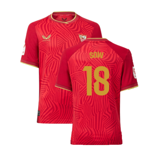 2023-2024 Sevilla Away Shirt (Kids) (Sow 18)  2023-2024 Sevilla Away Shirt (Kids) (Sow 18)