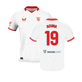 2023-2024 Sevilla Home Shirt (Womens) (Acuna 19)