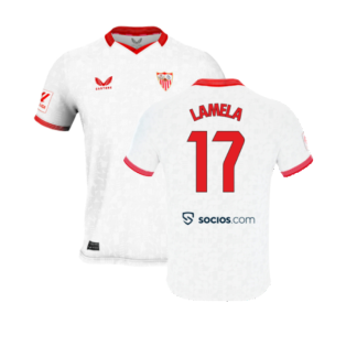 2023-2024 Sevilla Home Shirt (Womens) (Lamela 17)