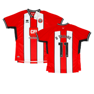 2023-2024 Sheffield United Home Shirt (B Traore 11)