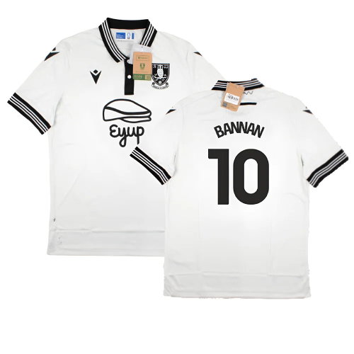 2023-2024 Sheffield Wednesday Away Shirt (BANNAN 10)