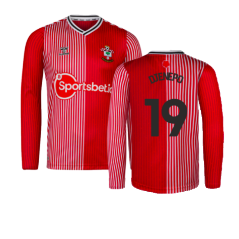 2023-2024 Southampton Long Sleeve Home Shirt (DJENEPO 19)
