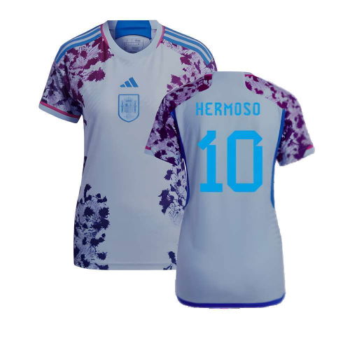2023-2024 Spain Authentic Away Jersey - Ladies (Hermoso 10)