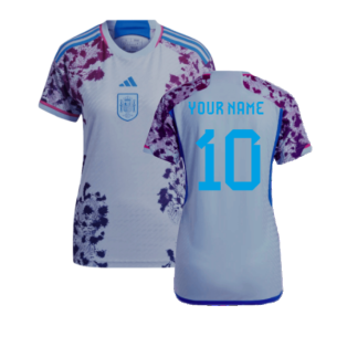 2023-2024 Spain Authentic Away Jersey - Ladies (Your Name)