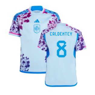 2023-2024 Spain Away Shirt (Kids) (Caldentey 8)