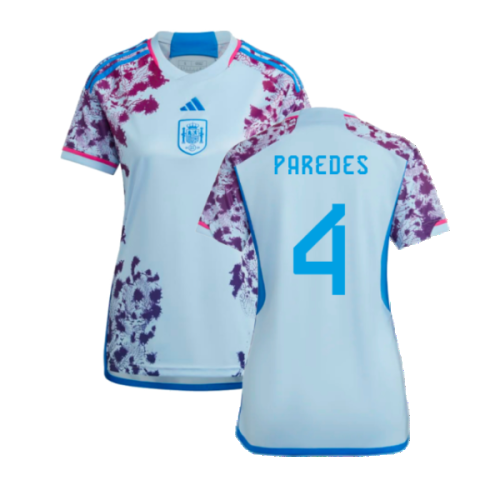 2023-2024 Spain Away Shirt (Ladies) (Paredes 4)