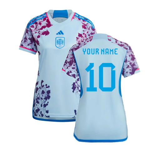 2023-2024 Spain Away Shirt (Ladies) (Your Name)