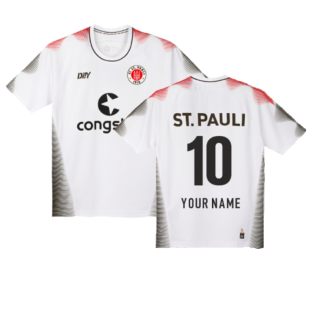 2023-2024 St Pauli Away Shirt (Your Name)