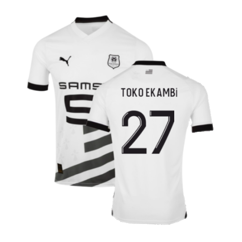2023-2024 Stade Rennais Away Shirt (Toko Ekambi 27)