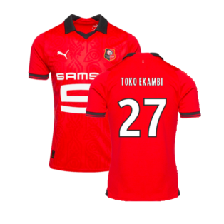 2023-2024 Stade Rennais Home Shirt (Toko Ekambi 27)