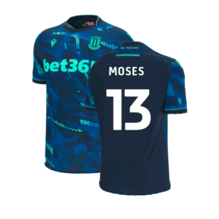 2023-2024 Stoke City Away Shirt (Moses 13)