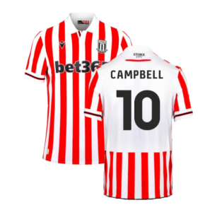 2023-2024 Stoke City Home Shirt (Campbell 10)