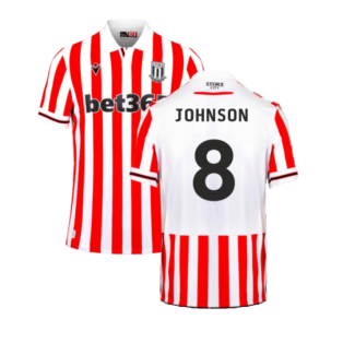 2023-2024 Stoke City Home Shirt (Johnson 8)