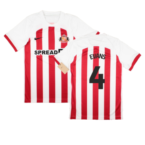 2023-2024 Sunderland Home Shirt (Evans 4)