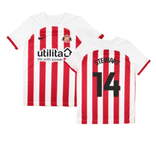 2023-2024 Sunderland Home Shirt (Kids) (Stewart 14)