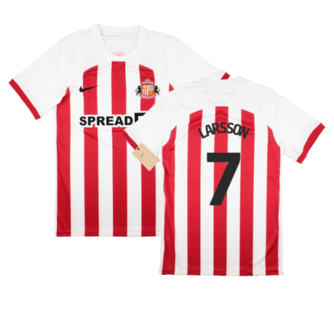 2023-2024 Sunderland Home Shirt (Larsson 7)