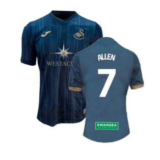 2023-2024 Swansea City Away Shirt (ALLEN 7)
