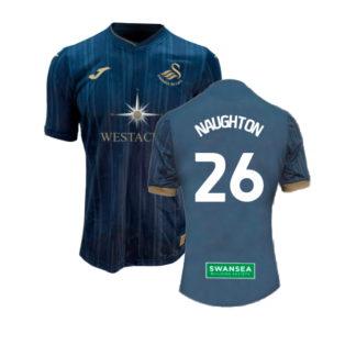 2023-2024 Swansea City Away Shirt (NAUGHTON 26)