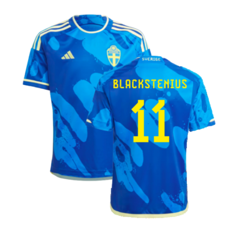 2023-2024 Sweden WWC Away Shirt (Kids) (Blackstenius 11)