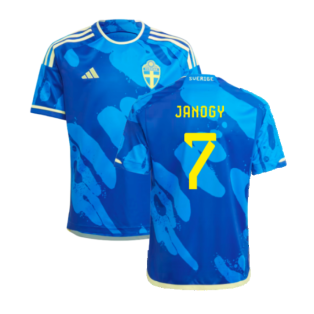 2023-2024 Sweden WWC Away Shirt (Kids) (Janogy 7)