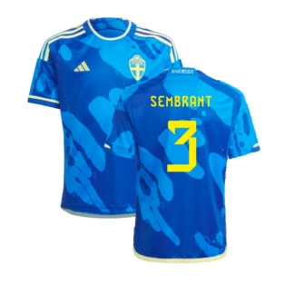 2023-2024 Sweden WWC Away Shirt (Kids) (Sembrant 3)