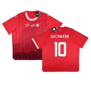 2023-2024 Switzerland WWC Home Shirt (Bachmann 10)